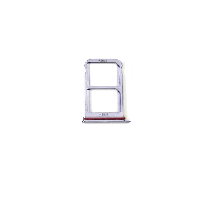 1pcs For Huawei P20 Pro SIM Card Tray Holder Slot Adapter Socket Dual SIM Replacement: purple