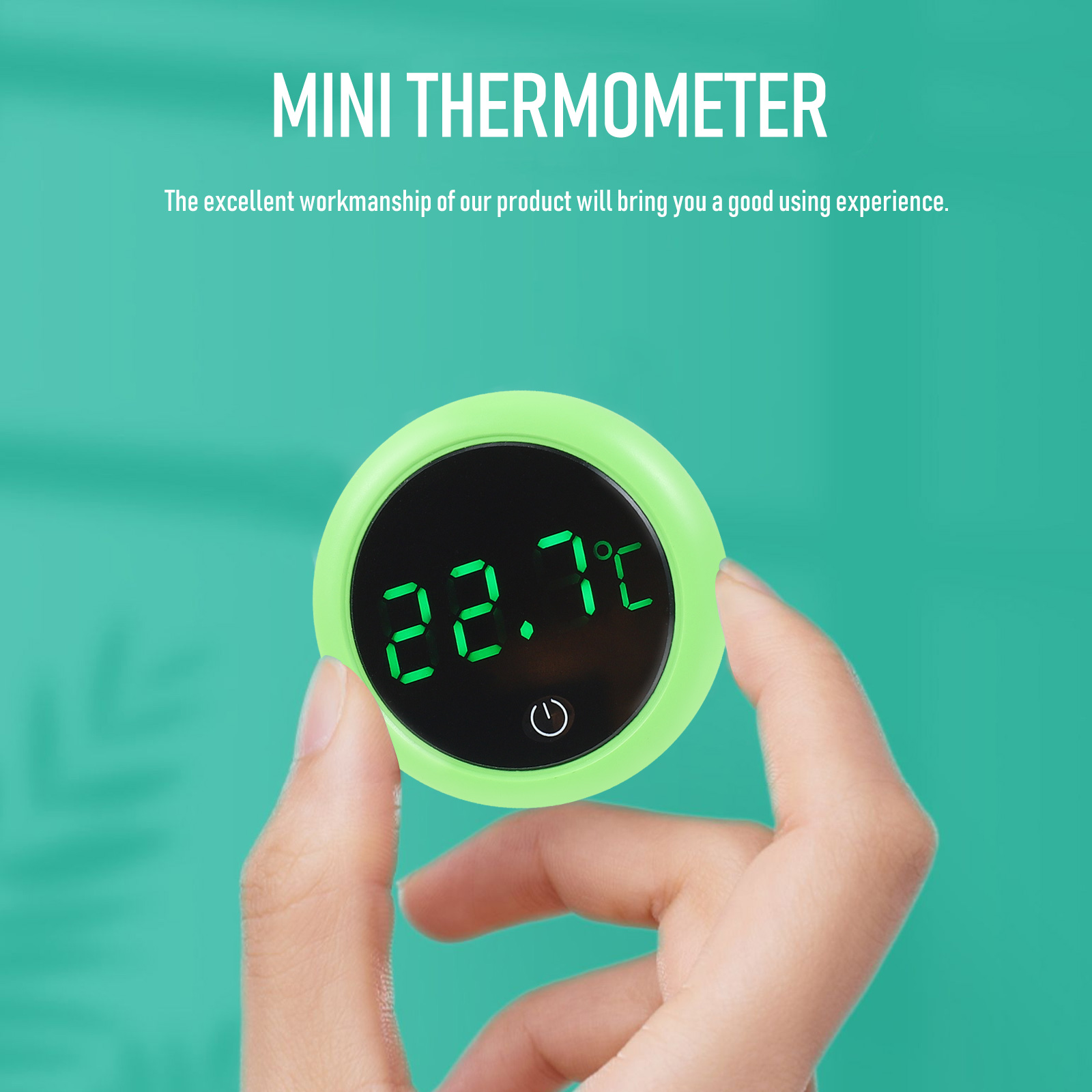 Water Terrarium Temperature Sensor Gauge Aquarium Fish Tank Supply