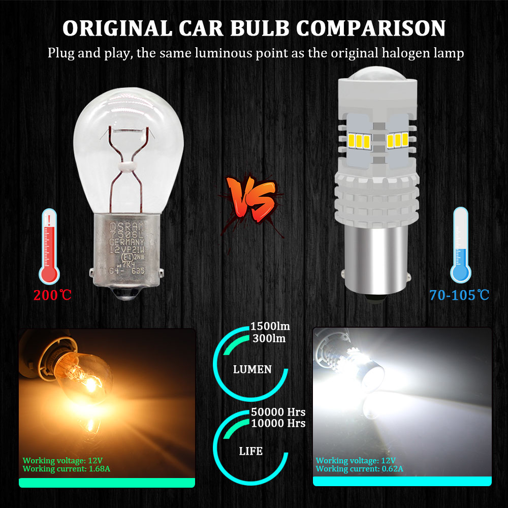 Bmt canbus no error  p21w led drl päiväajovalo istuimelle leon 2 3 mk2 mk3 alhambra ibiza 6j xenon white 1500lm
