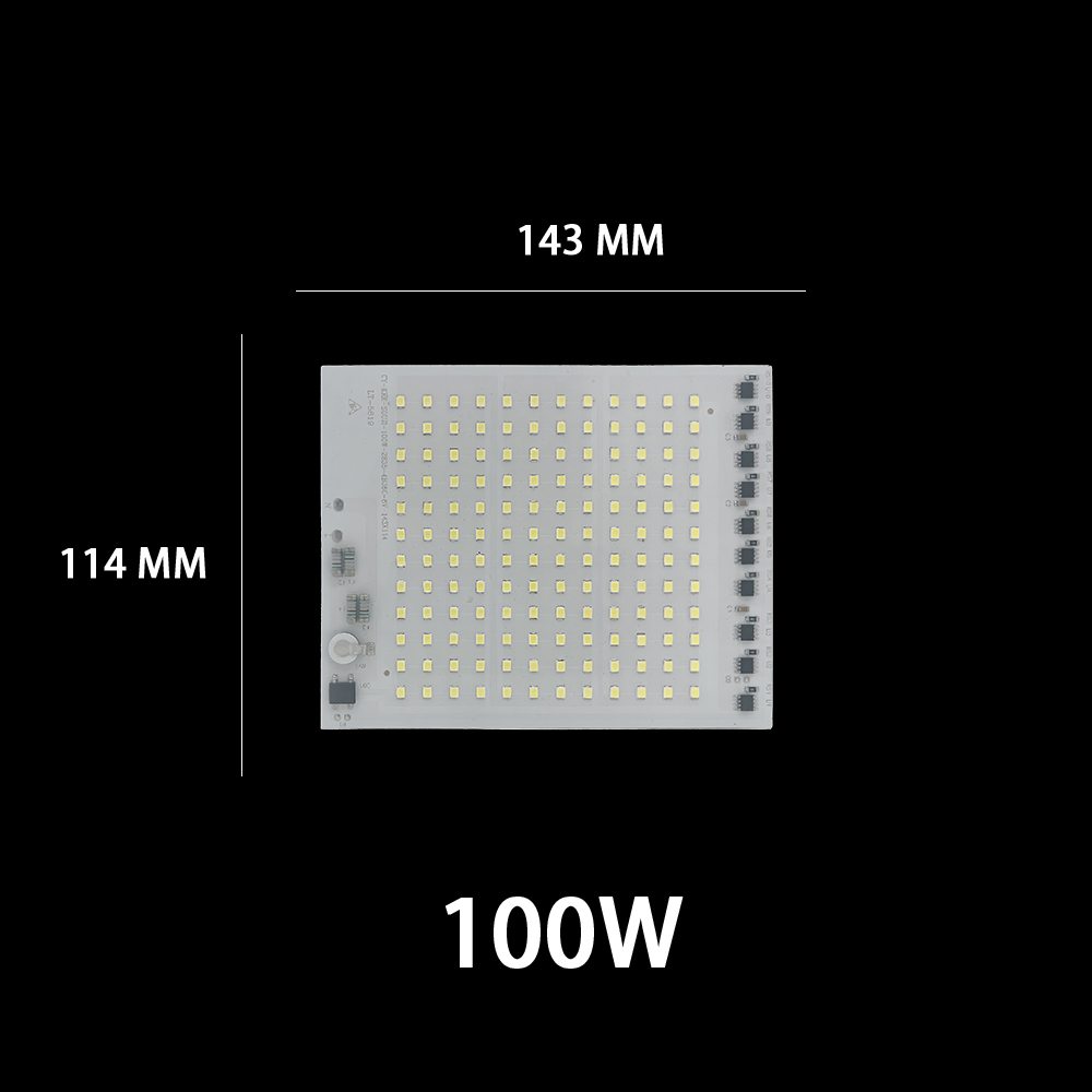 220V alto Lumen 200W SMD2835 LED Chip matriz LED COB 10W 20W 30W 50W para accesorios de iluminación foco reflector bombilla LED DIY: Marfíl / 40 W