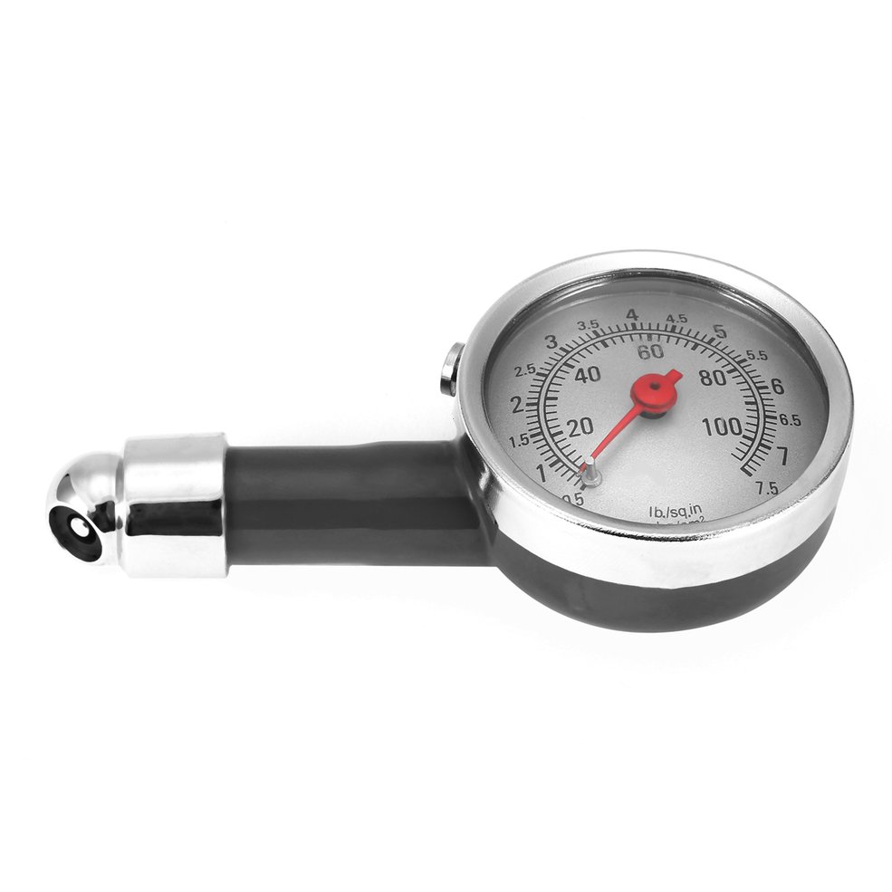 Black High Precision Car Motor Bike Dial Tire Mini Tire Pressure Gauge