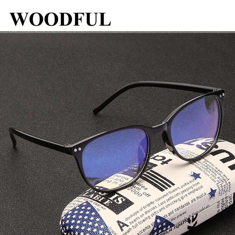 Unisex Portable Optical Glasses Ultra Light Resin Blue Light Blocking Glasses Flexible Vision Care Computer Round Glasses