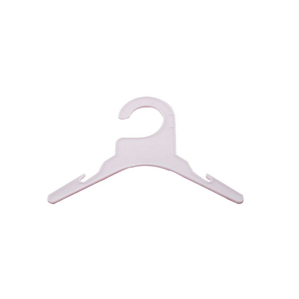 10 pcs Duurzaam Hond Kledingrek Hanger Pet Puppy Cat Kleerhanger 18 cm/25 cm Lengte size Hond Product Acessories: WHITE / 18 CM