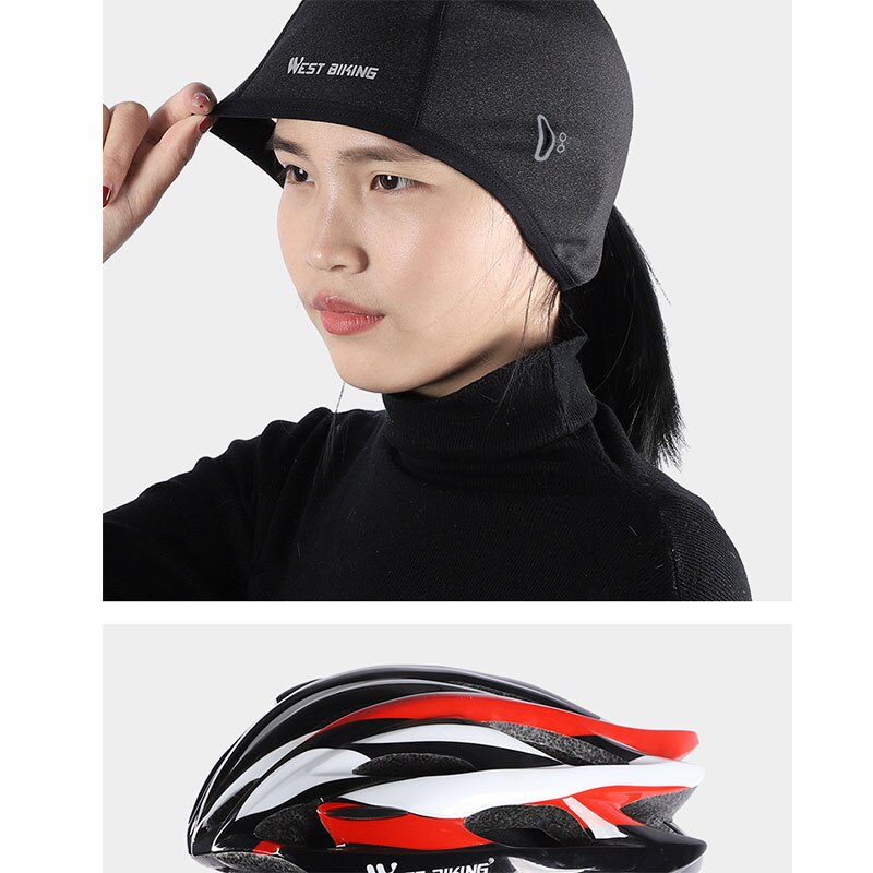 Fietsmuts heren dames fleece herfst winter ruitermuts winddicht warme hoofddeksel outdoor sportuitrusting