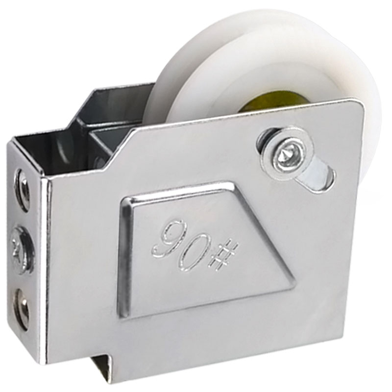 90 Type Deur Raam Enkel Wiel Katrol Roller Voor Aluminium Slide Deur U Groove Track Katrol Accessoires Lagere Wiel