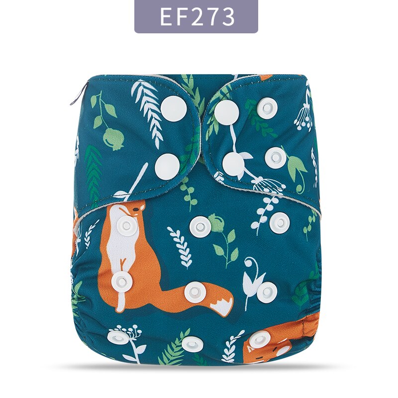 Elinfant reusable waterproof within 6kg newborn baby diaper dry fast suede cloth AIO pocket cloth diaper: EF273
