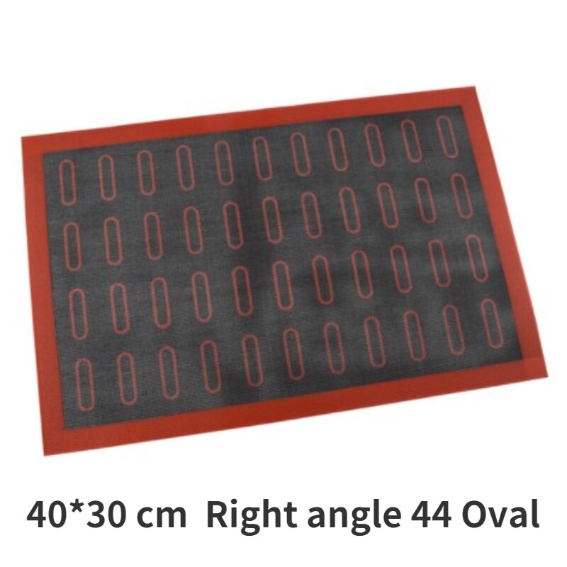 Non-stick Siliconen Bakken Mat Geperforeerde Oven Sheet Liner Voor Cookie Pastry Pad Ademend Brood Bakken Tool Warmte-slip Pad: 04