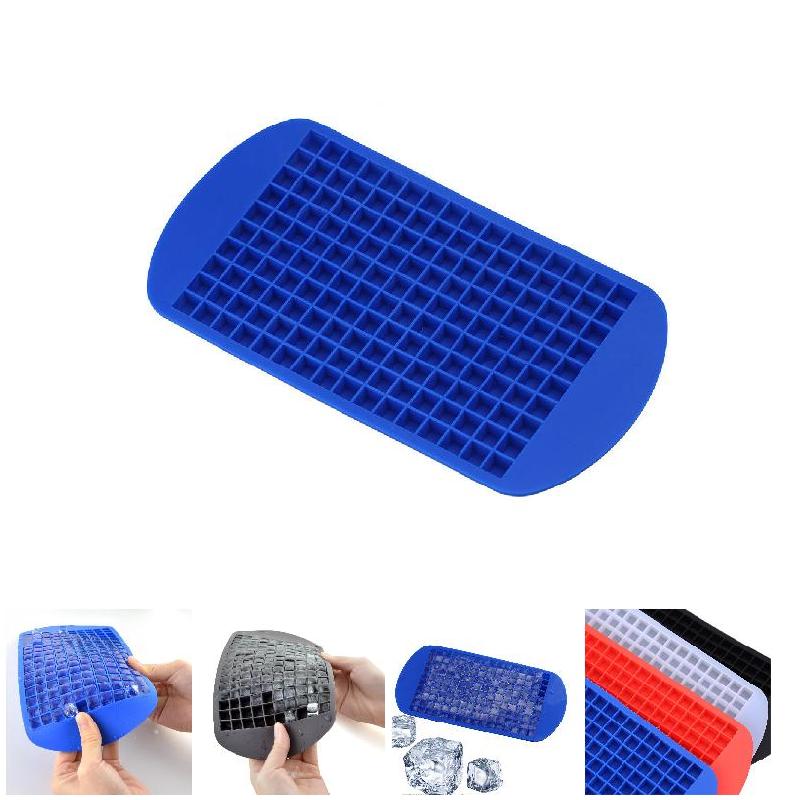 Silicone 160 Small Ice Maker Tiny Ice Cube Trays Chocolate Jelly Mold Mould For Kitchen Bar Drinks Tool