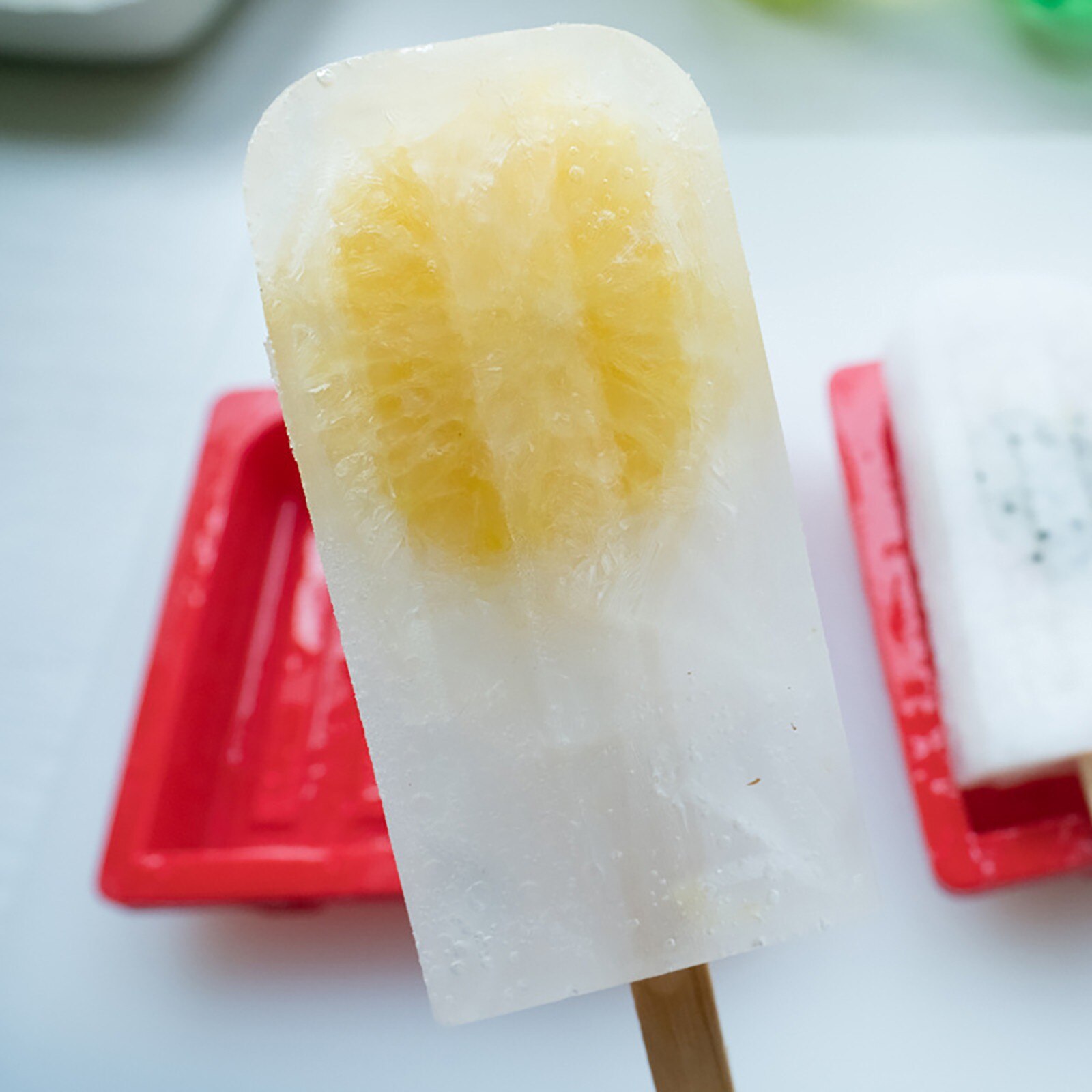 Handmade DIY Silicone Ice Cream Mold Making Ice Box Popsicle Mold Home Ice Cream Homemade F rozen Ice Cubes For Children Cute