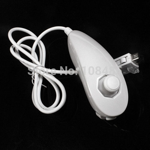 HOTHINK Nunchuck Controller Games Accessoires voor Nintendo Wii Wii U Remote 6 kleuren kiezen