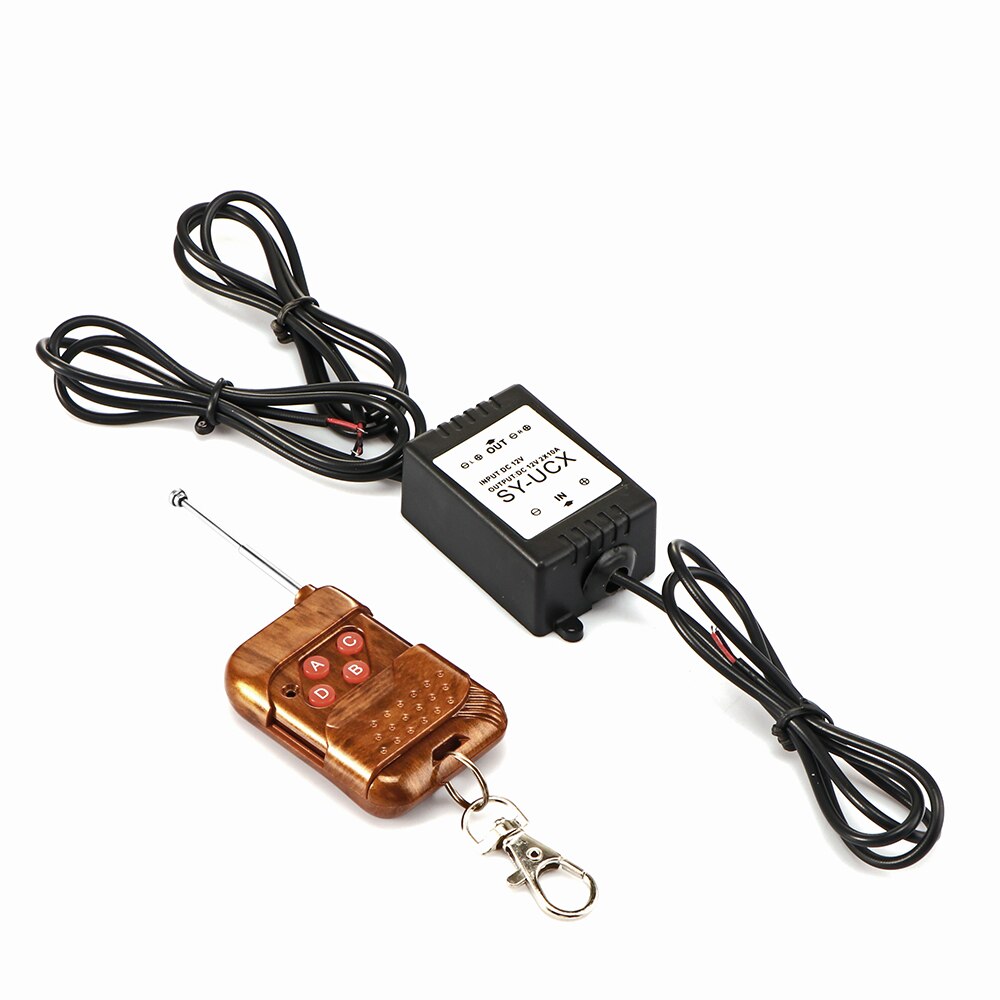 12V Draadloze Afstandsbediening Module W/Strobe Flash Voor Auto Voertuig Auto Vrachtwagens Lampen Licht Led Strips