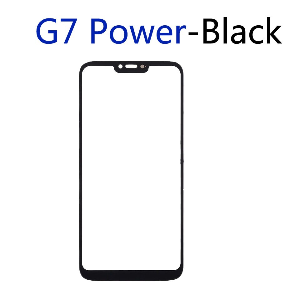 Voor Motorola Moto G7 / G7 Plus / G7 Power / G7 Play Lcd Front Touch Screen Glas Outer Lens vervanging: G7Power-No tool