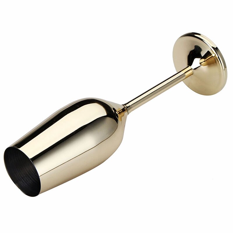 2 stuks/set onbreekbare roestvrijstalen champagneglazen geborsteld goud bruiloft toast champagneglazen drinkbeker feest huwelijk wijn