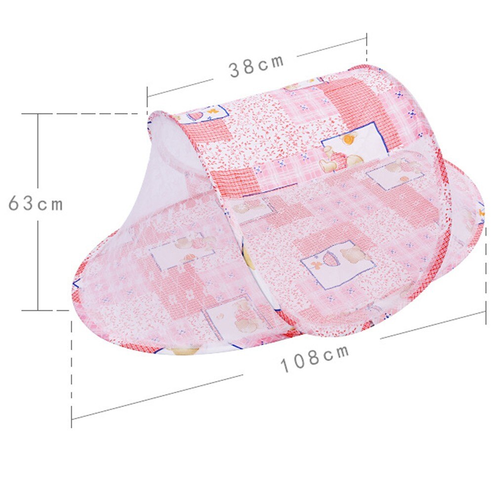Baby klamboe schattig kartonnen beddengoed wiegnet opvouwbaar babynet wiegnet voor 0-3 jaar oude kinderen decoratie kamer