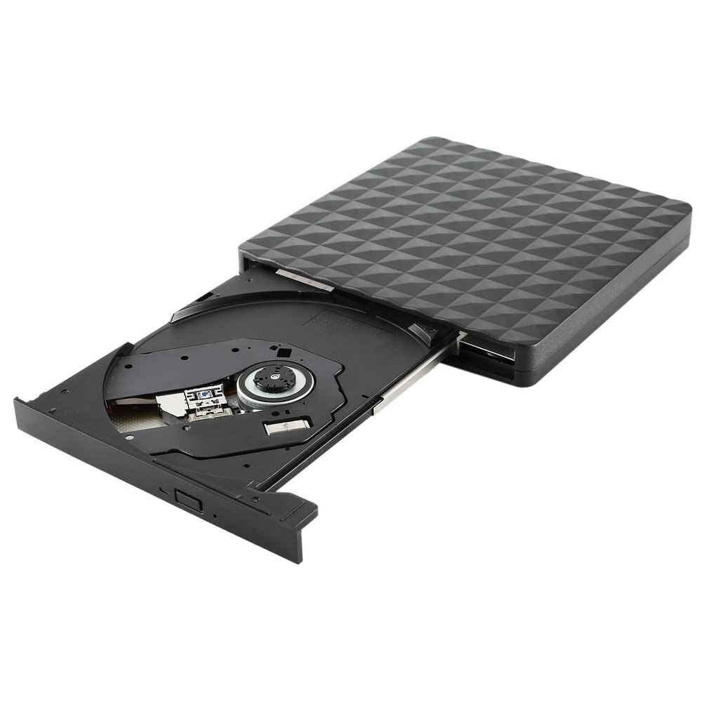 USB 3.0 DVD Recorder External Optical Drive DVD Burner Slim Ultra DVD-ROM Player Portable Sucker Driver for Notebook Laptop