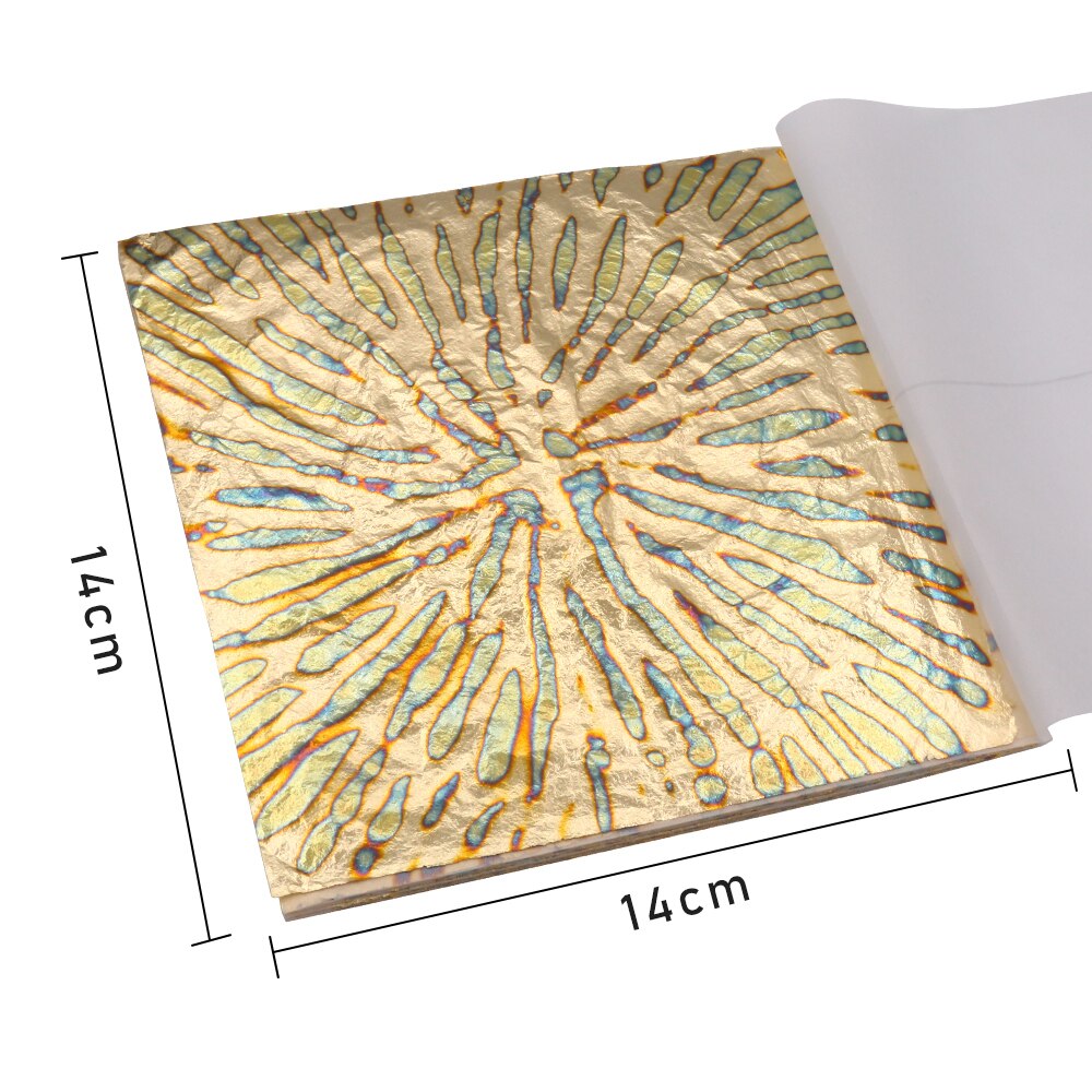 Bladgoud Folie Shinny Gold No. 8 | Bladgoud Foil Sheets | METOE NAILS