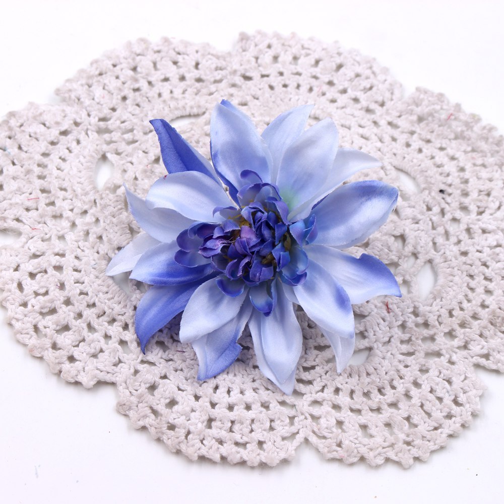 5pcs Artificial Flower Silk Dahlia Peony Flower Autumn Vivid Leaves DIY Wedding Flower Wall Home Flower Arrangement Gardening