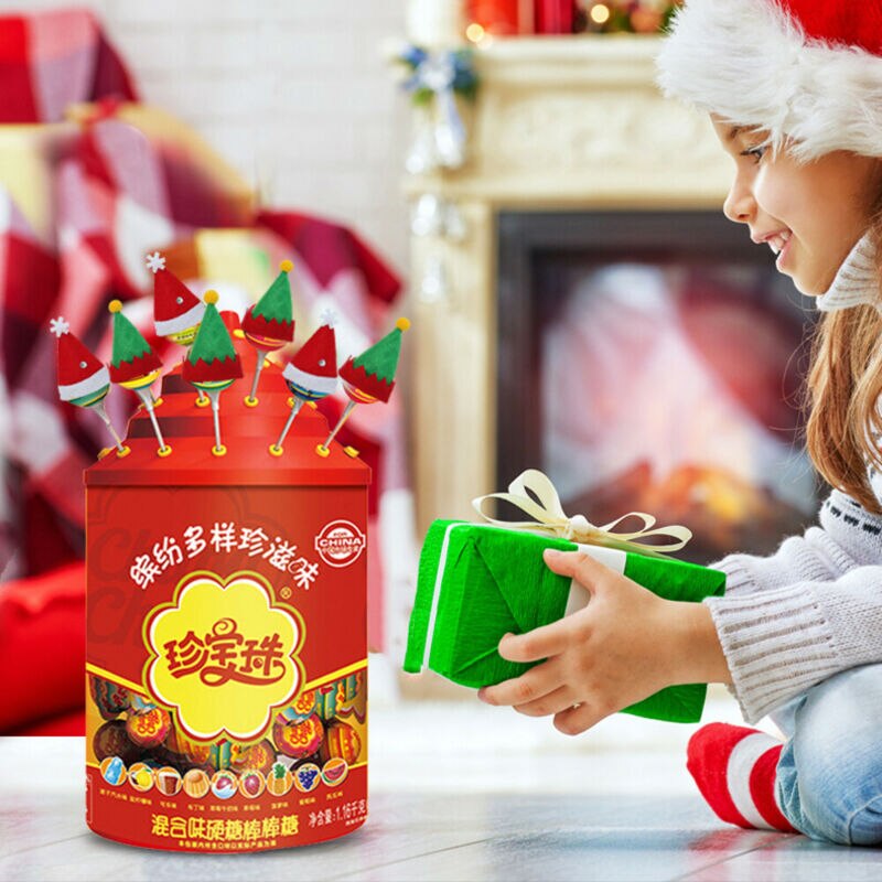 10pcs Kleine Mini Lolly Kerst Hoed Snoep Kerstman Cap Decoratie Party Xmas Hoed Kids Speelgoed