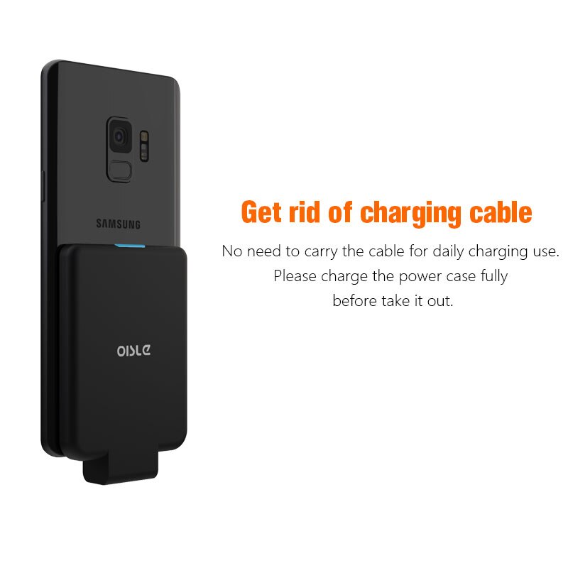 OISLE 4500mah tipo-C de batería portátil estuche de carga para google pixel 4/4a/4XL/3/3XL/2 Mini banco de potencia de batería externa trasera caso