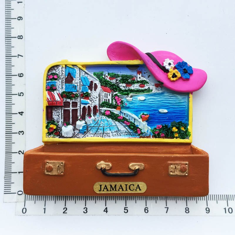 World Tourism Fridge Magnets Souvenir Spain Italy USA France Malta Jamaica Refrigerator Magnets Home Decor Ideas: 15