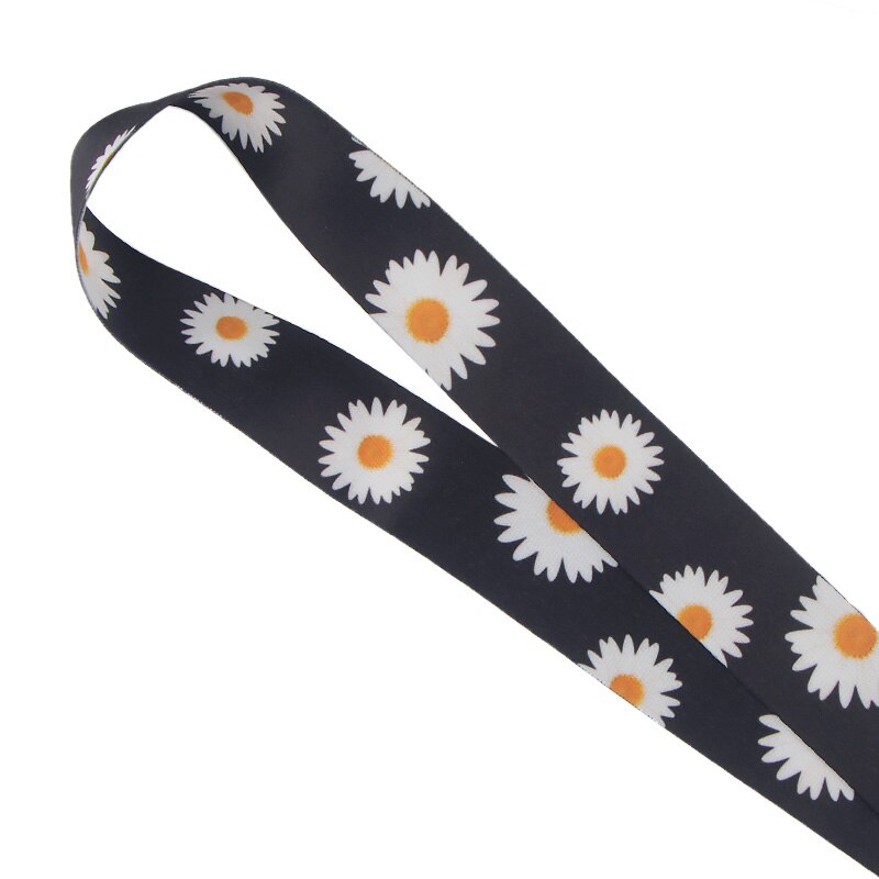 Ca91 små tusenfryd halsreim stropper til nøkkel id kort telefon stropper usb skilt holder hals stropp henge tau lariat lanyards 1 stk