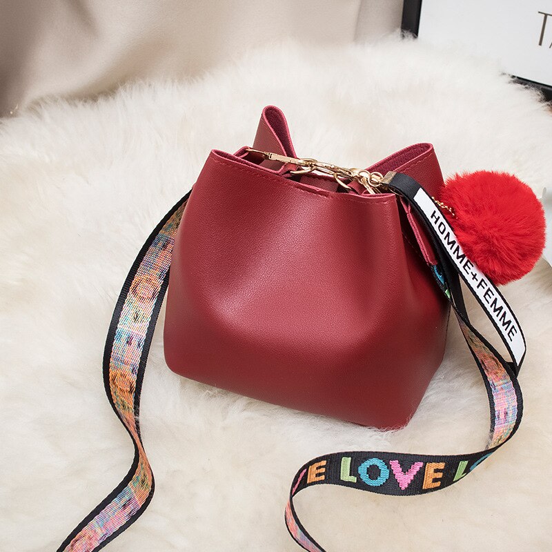 Lint Messenger Ms Emmer Handtas Mobiele Telefoon Zak Zoete Lady Vrouwen Crossbody Tas: Bourgondië