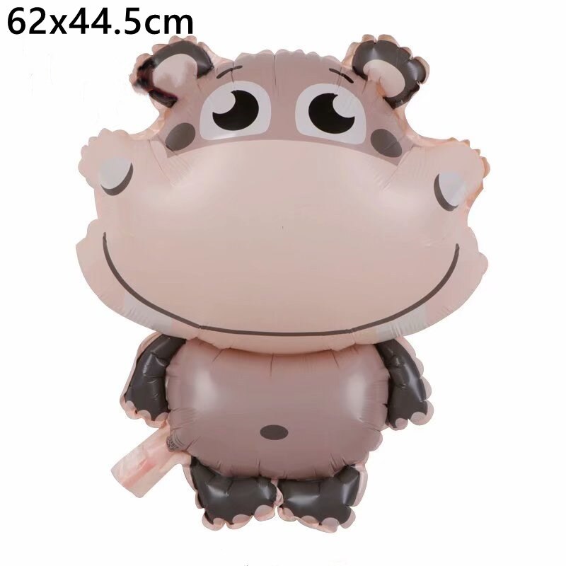 1 stücke Grau Hase Ballon Lange Ohren Kaninchen Helium Ballon Baby Dusche Hochzeit Geburtstag Party Dekoration Aluminium Folie Ballon: 9