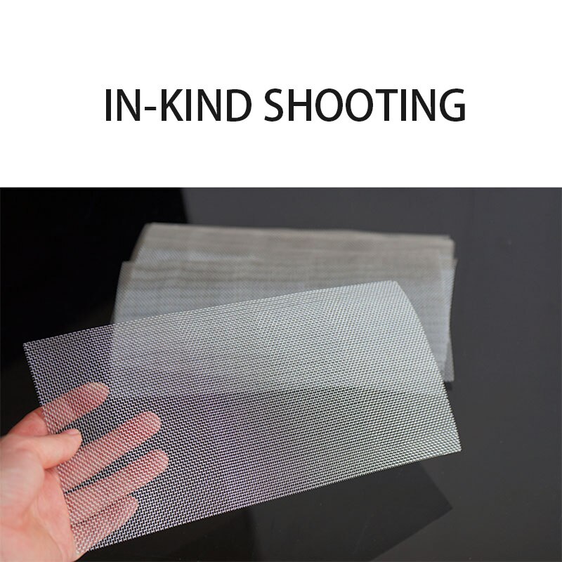 Mesh Front Fix Mesh Repairing Moulding Car Bumper Grille Net Panels Glue Plastic Repair Fix Prevent destruction Universal