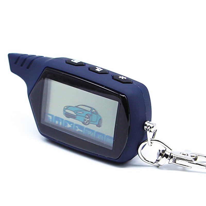 For starline A61 LCD Remote Controller Keychain For Auto Vehicle Security Two Way Car Alarm StarLine A61 Keychain alarm