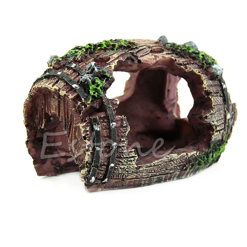 Ornement pour Aquarium, rocaille, tanière, grotte, paysage de montagne