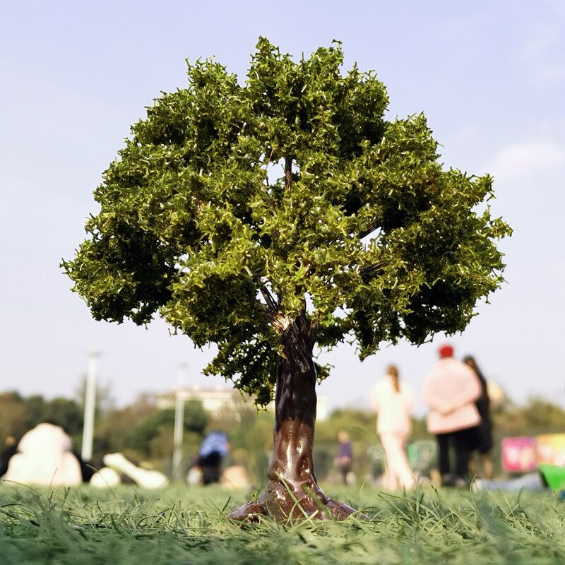 1Stck 20-45 cm, grün baum modell, gebäude Sand tabelle modell, modell eisenbahn Layout von bäume, grün