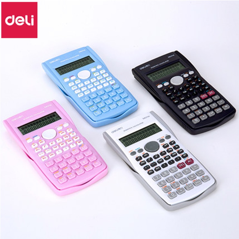 Uds Deli D82MS estudiante Multi-función calculadora Calculadora financiera examen en la Universidad de la computadora