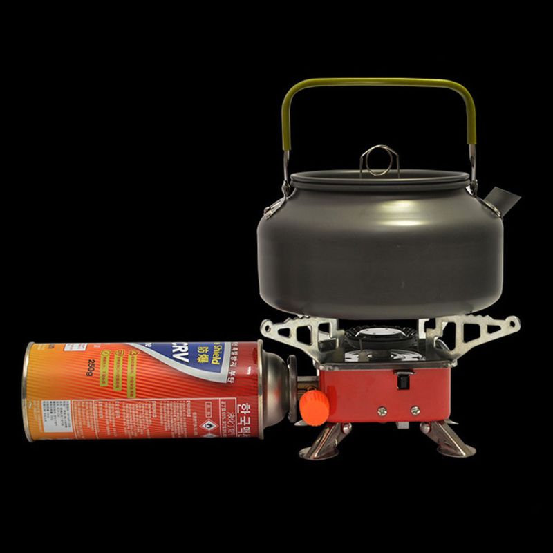 Mini Camping Stove Folding Outdoor Gas Stove Portable Picnic Split Cooker Burner