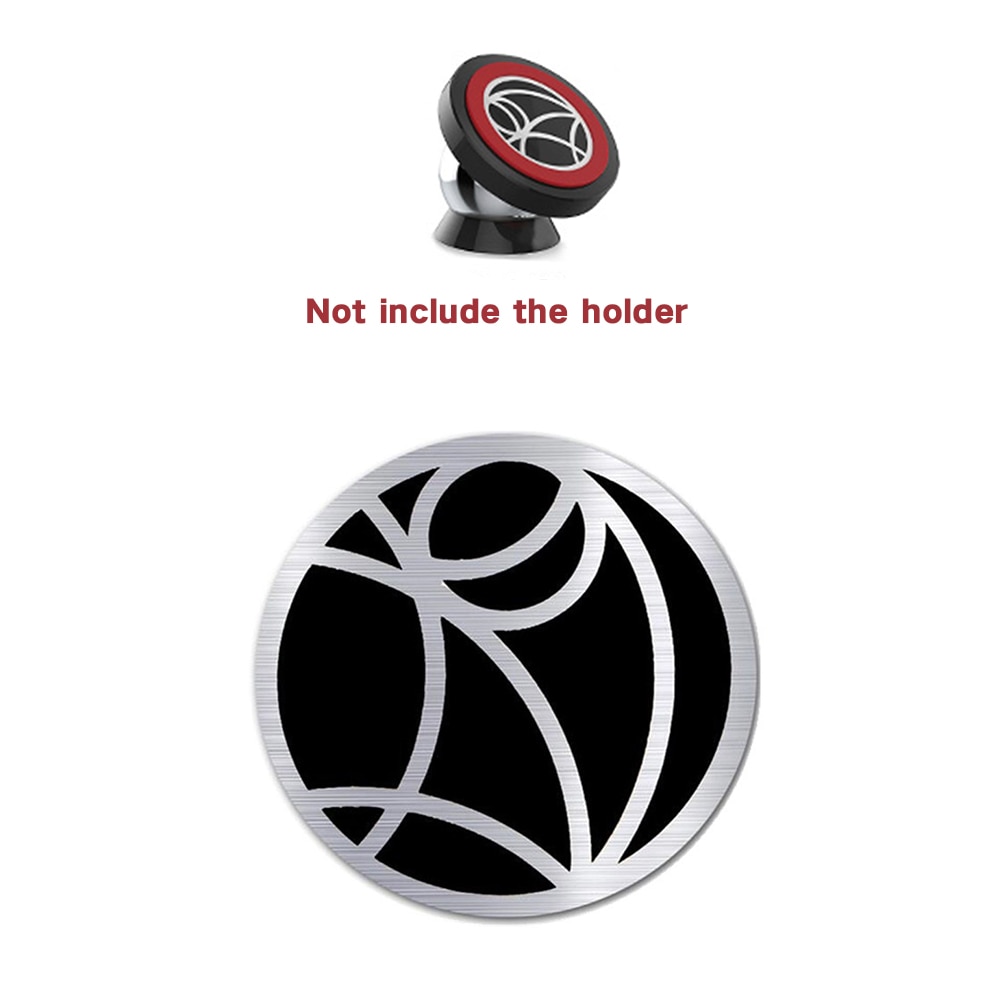 Metalen Plaat Magnetische Auto Telefoon Houder Kit Attachment Magneet standfor Auto Dashboard Mobiele Telefoon