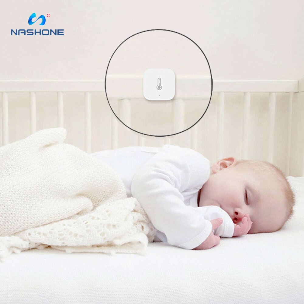 Nashone Aqara Temperatur Sensor Clever Luftdruck Feuchtigkeit Umwelt Sensor Clever Kontrolle Zigbee Verbindung Für Tuya Clever