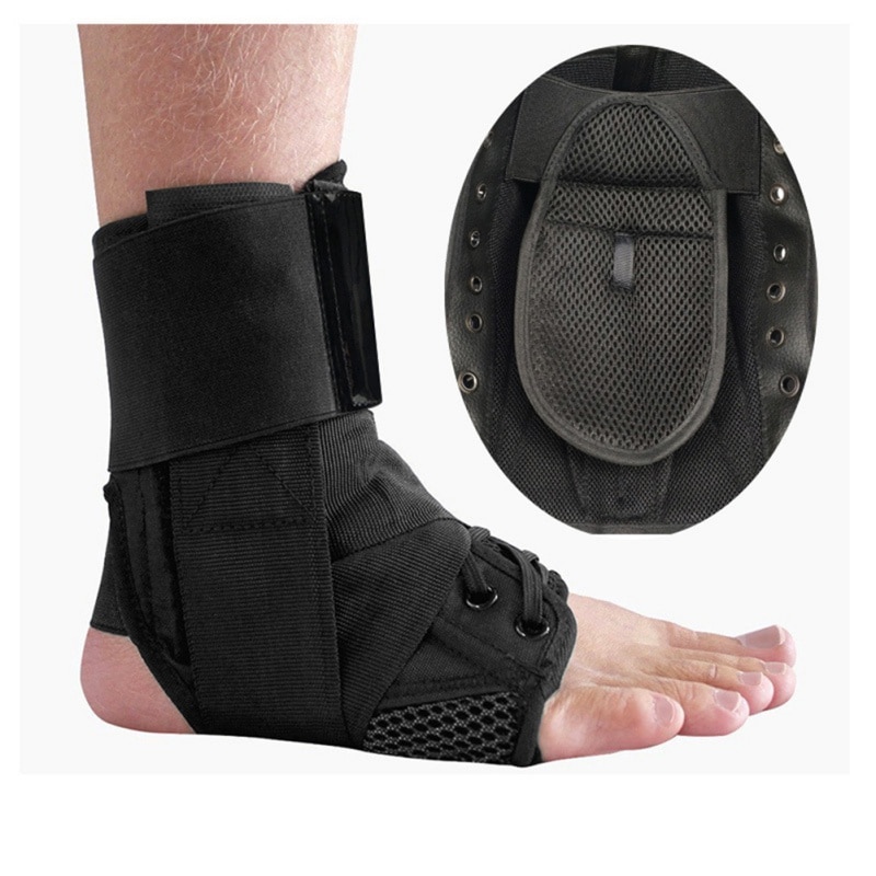 Ankle Braces Bandage Bandjes Sport Veiligheid Verstelbare Enkel Protectors Ondersteunt Guard Voet Orthese Stabilisator