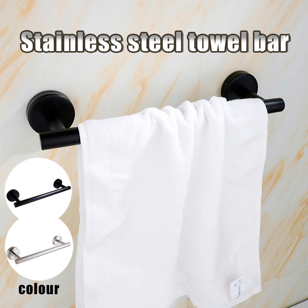 stainless steel Towel rack Kitchen Towel Bar Stainless Steel Cabinet Towel Bar Rack Towel Bar Round 31x8.2x5.8 cm #38