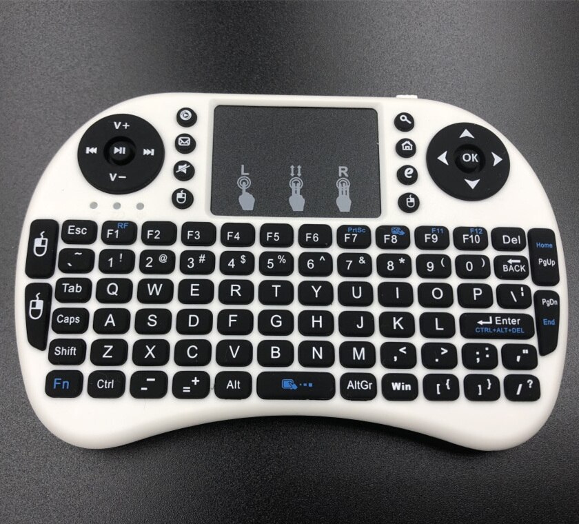 i8 Mini Keyboard 2.4GHz Wireless Air Mouse android TV Control With Touchpad Handheld Work With Android TV BOX Remote Mini PC