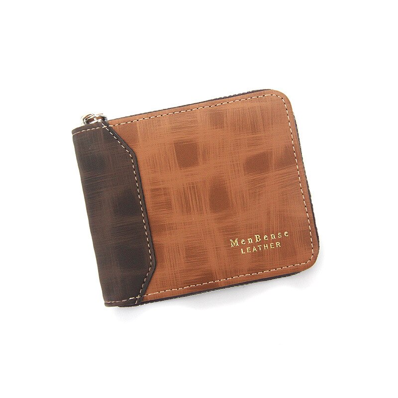 Luxe Mannen Portefeuilles Mode Kaarthouder Portemonnee Multifunctionele Lederen Portemonnee Minimalistische Voor Mannelijke Rits Portemonnee Met Card Wallet: J