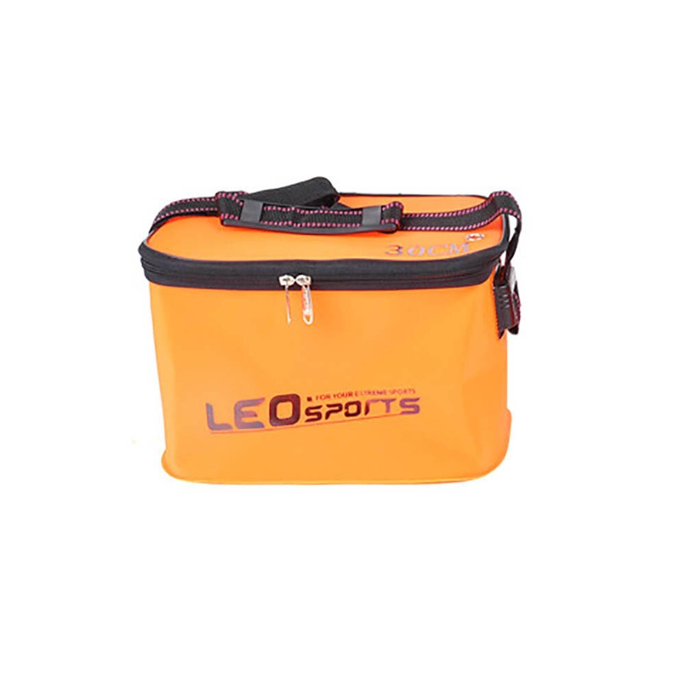 Portable Live Fish Box EVA Folding Fishing Bucket Outdoor Camping Water Container Fishing Gear Storage Bag Wear Resistant Bucket