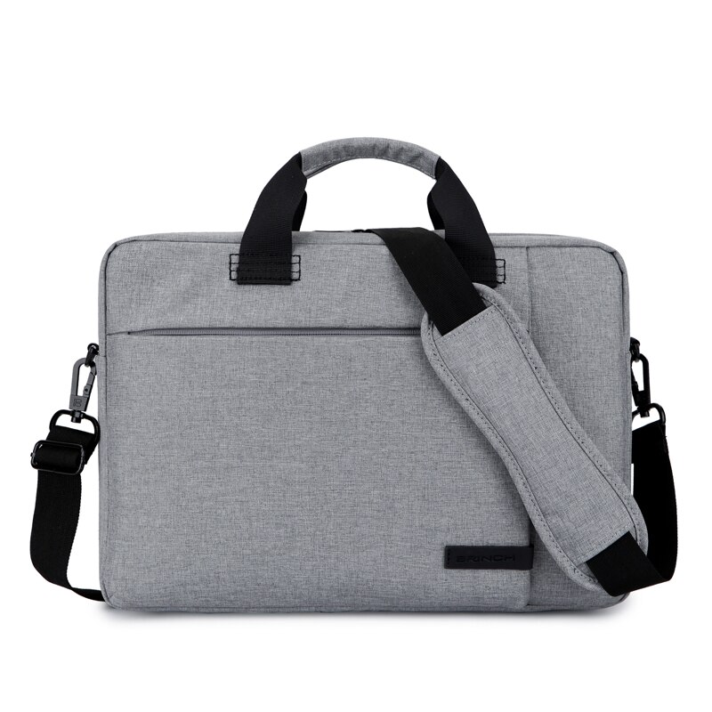 Brinch 13.3/14.6/15.6 Inch Notebook Laptop Sleeve Tas Case Voor Mannen Vrouwen 13 14 15 Aktetas schouder Messenger Bag