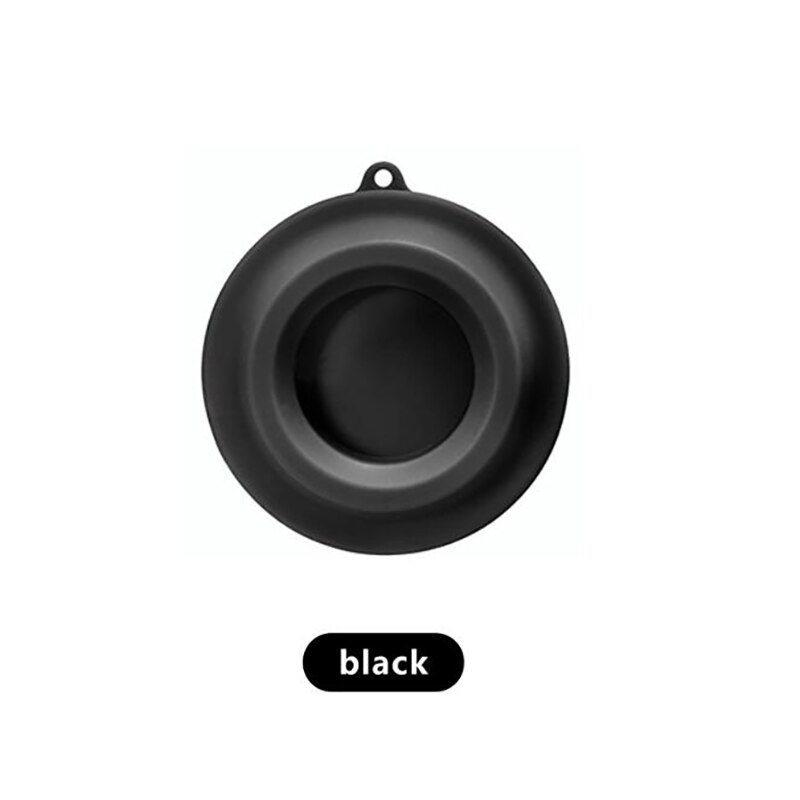 Universal Lid Cover Silicone Pressure Cooker Air Fryer Compatible With Lid Cover Kitchen Cookware Lid Accessories: black