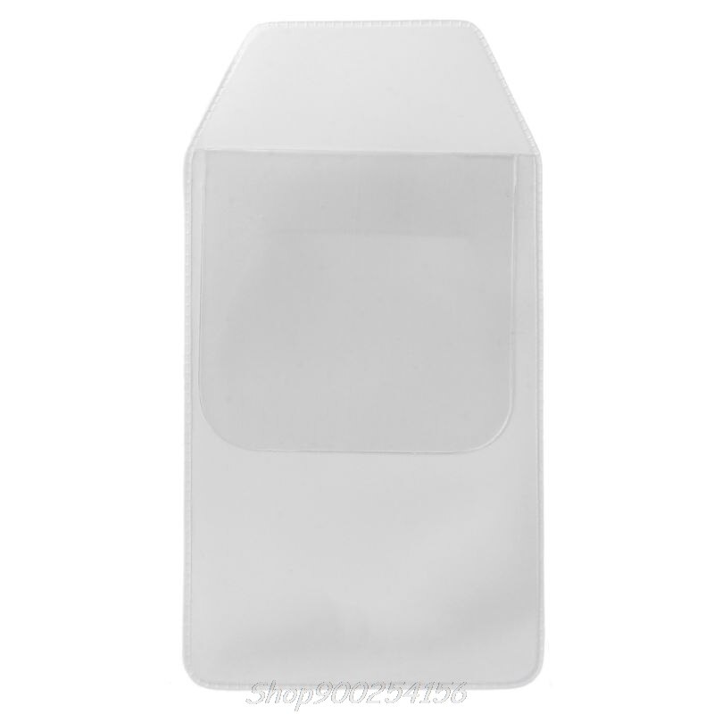 5 stk/pose pvc penneposer penalhus lommebeskytter kontor hospital læge sygeplejerske forsyning  au03 20 detailsalg: Gennemsigtig