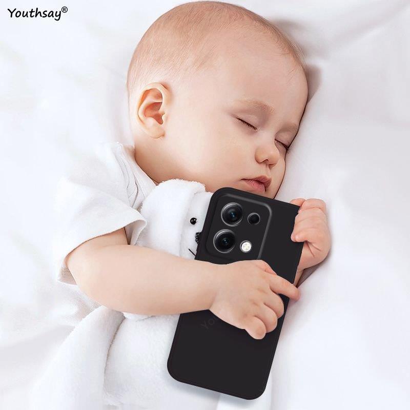 For Xiaomi Redmi Note 14S Liquid Silicone Case Redmi Note 14S Cover Funda Coque Soft TPU Phone Bumper Redmi Note 14S