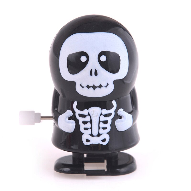 1 pieza mecánico juego educativo broma decoración Halloween reloj salto fantasma juguete 3,6*5,6 cm: D