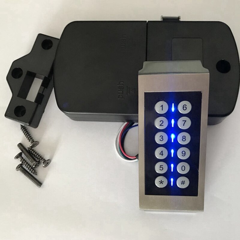 Temporary or Fixed Password Keypad Password Key Access Lock Digital Electronic Security Cabinet Coded Locker Cabinet Lock