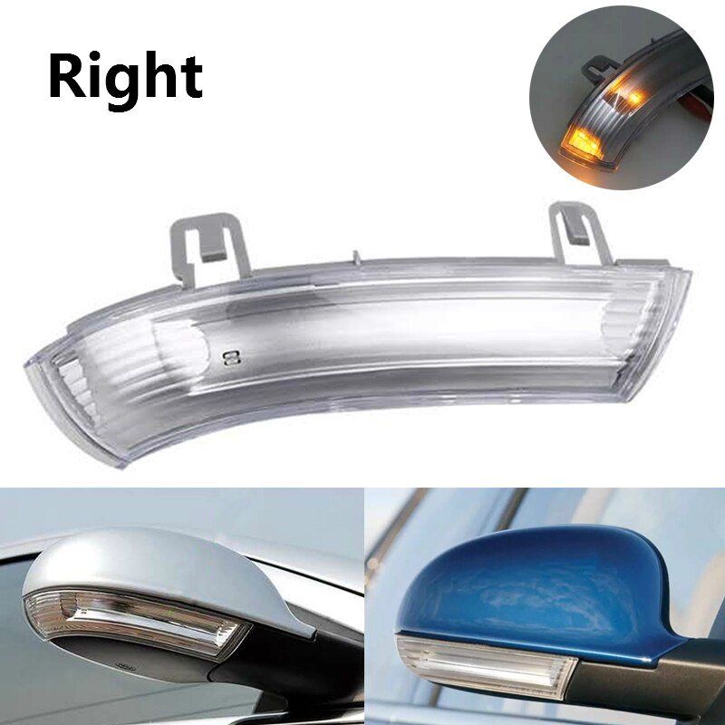 1 Pcs Right OR Left Car Rear View Mirror Indicator LED Turn Signal Light Side Steering Lamp For VW Passat B6 Golf 5 Jetta MK5: Right Side