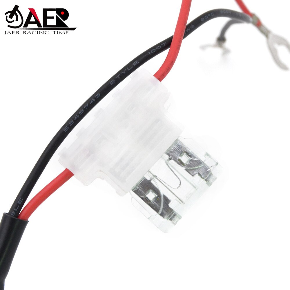 JAER Universal car motorcycle Auto ATV 12V LED DRL Daytime Running Light Controller Automatic OnOff Relay Harness Headlight