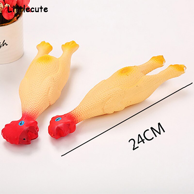 Schreeuwende kip knijp geluid speelgoed huisdier honden speelgoed schril decompressie kauwen piepen ventilatie kip gereedschap huisdier product