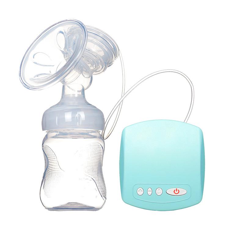 Tiralatte elettrico massaggio automatico tiralatte Postpartum doppio allattamento al seno miscele di latte Maker accessori per bambini: blue